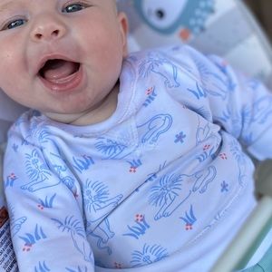 Beaufort Bonnet Company Lion Around infant sweatshirt